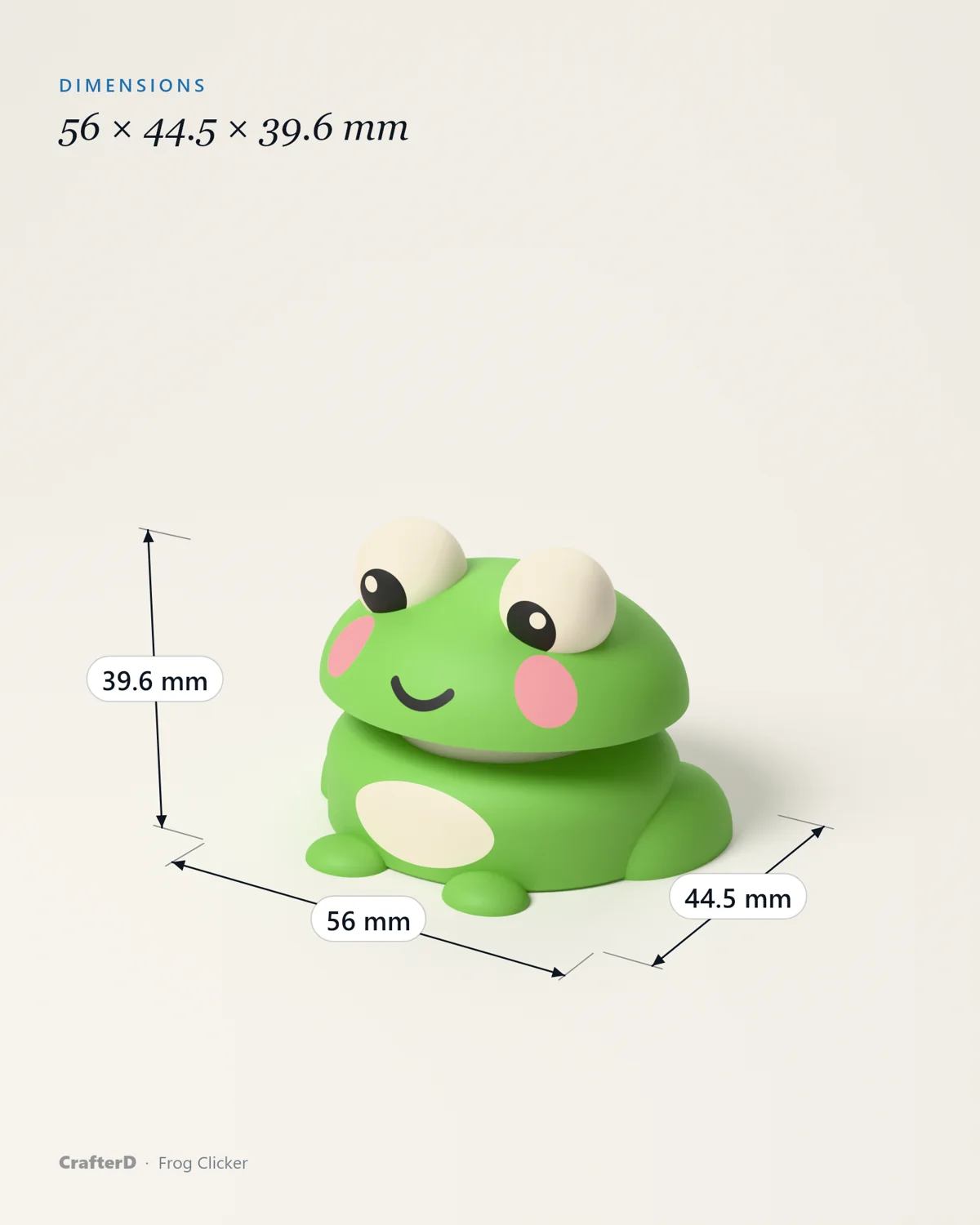 Frog Clicker — dimensions