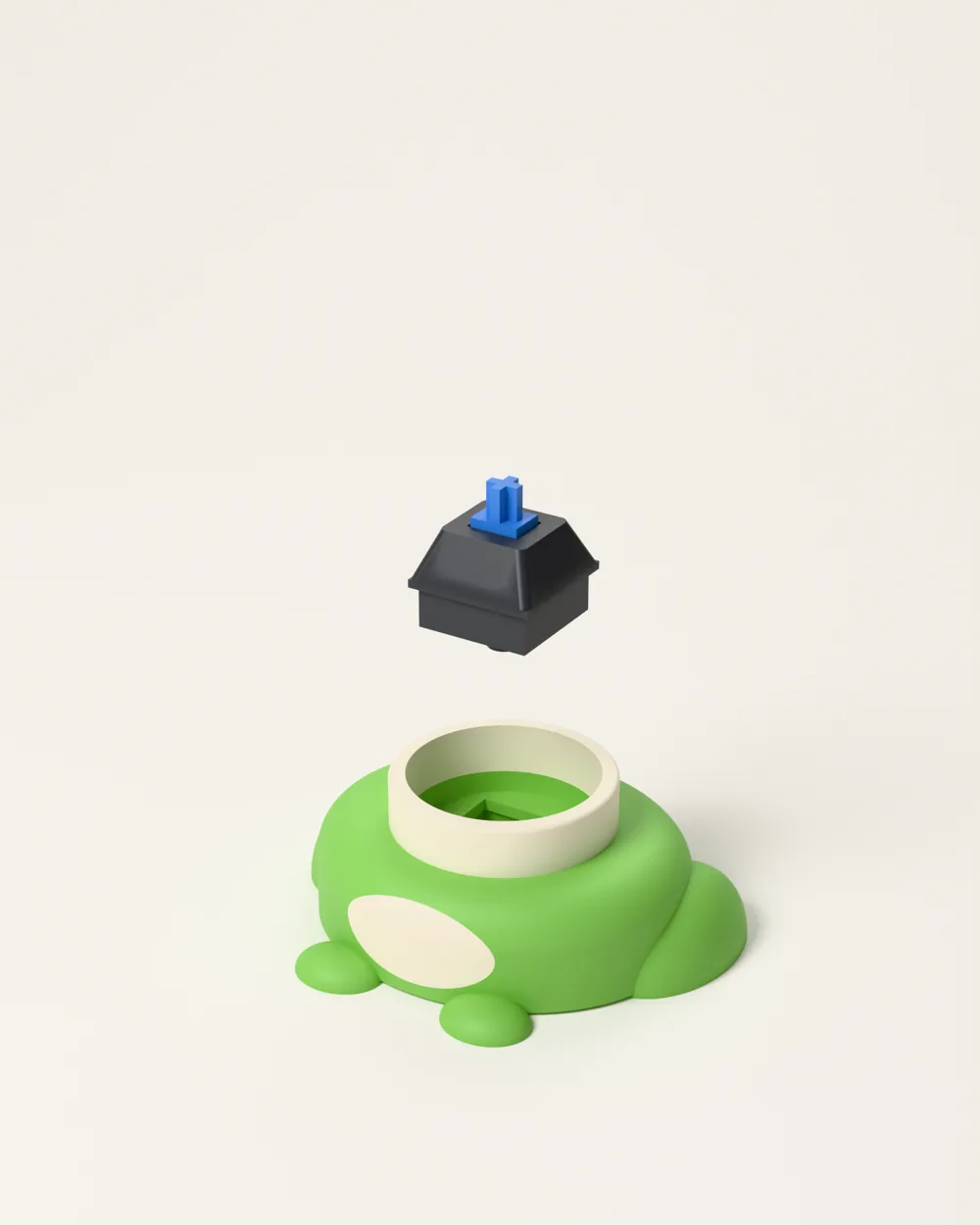 Frog Clicker — assembly step 2