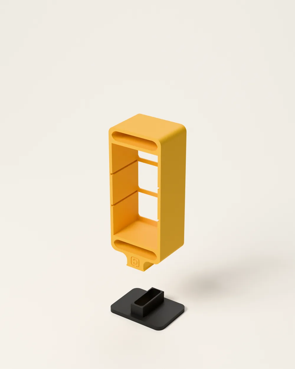 Japandi Storage Tower — assembly step 2