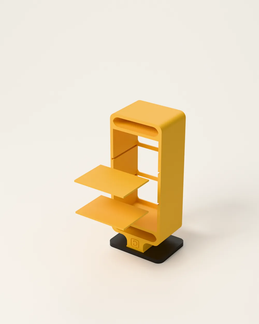 Japandi Storage Tower — assembly step 3