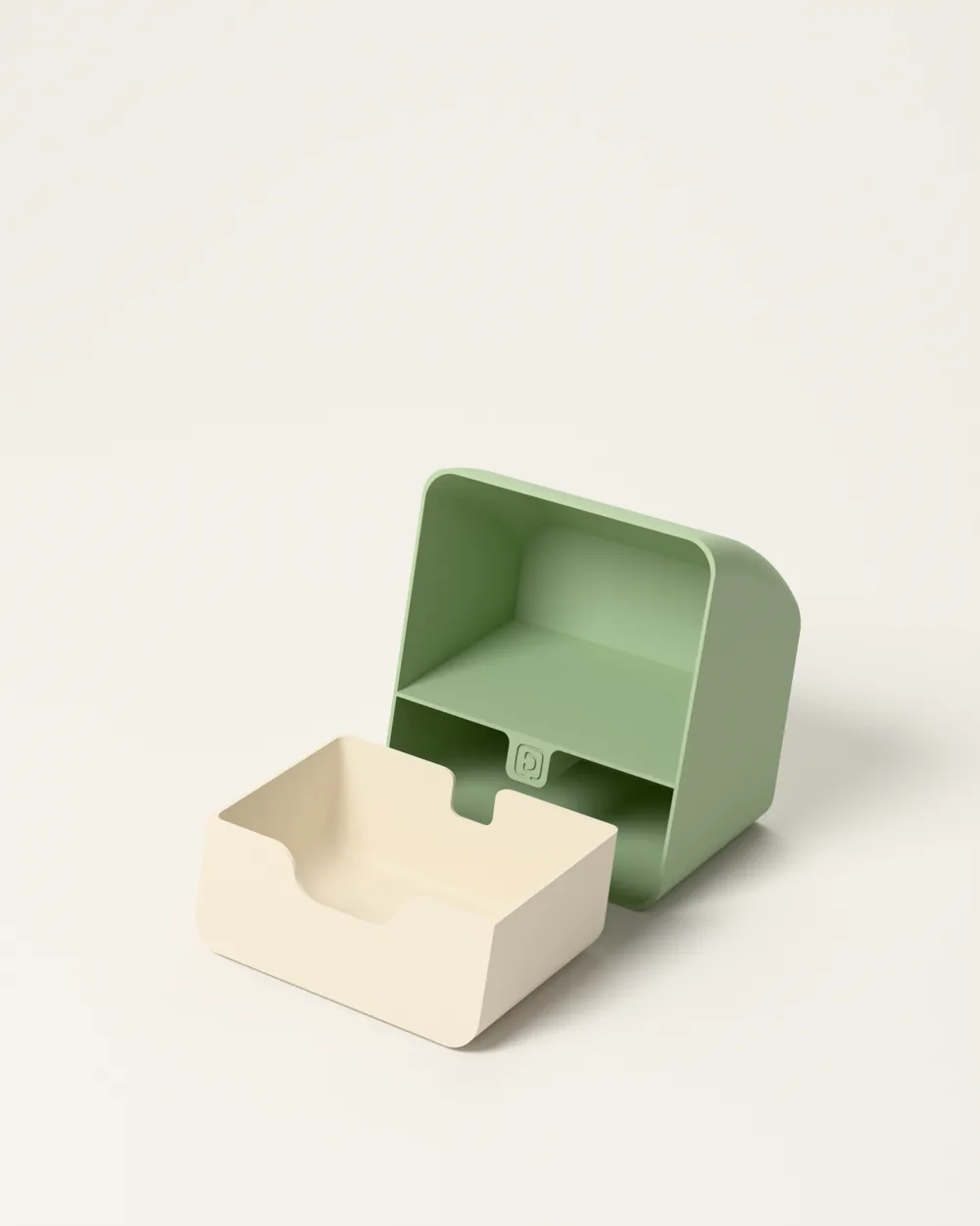 Retro-Modern Desk Organizer — assembly step 2
