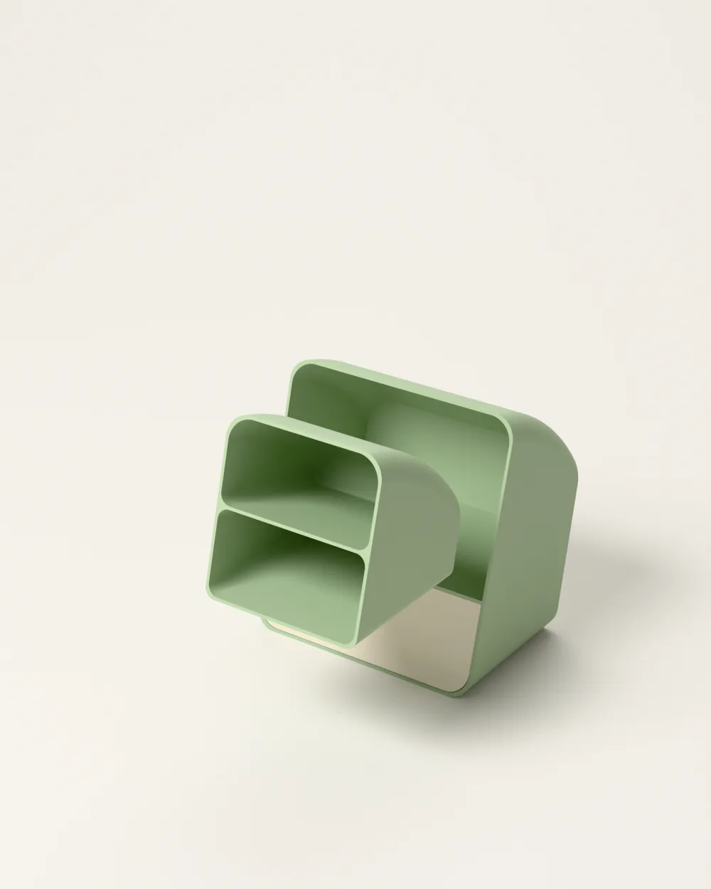 Retro-Modern Desk Organizer — assembly step 3