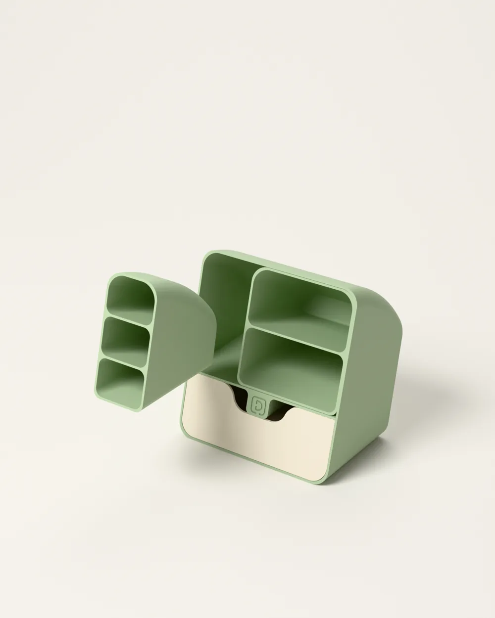 Retro-Modern Desk Organizer — assembly step 4